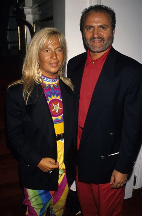 antonella versace da giovane